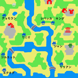 pommeむらの地図