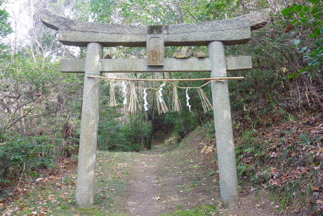 御瀧神社の鳥居