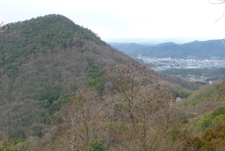 鳥ノ江峠と四尋山