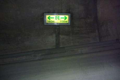 トンネルの勾配